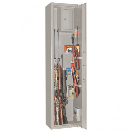 Оружейный сейф GunSafe Бизон-5 Серый